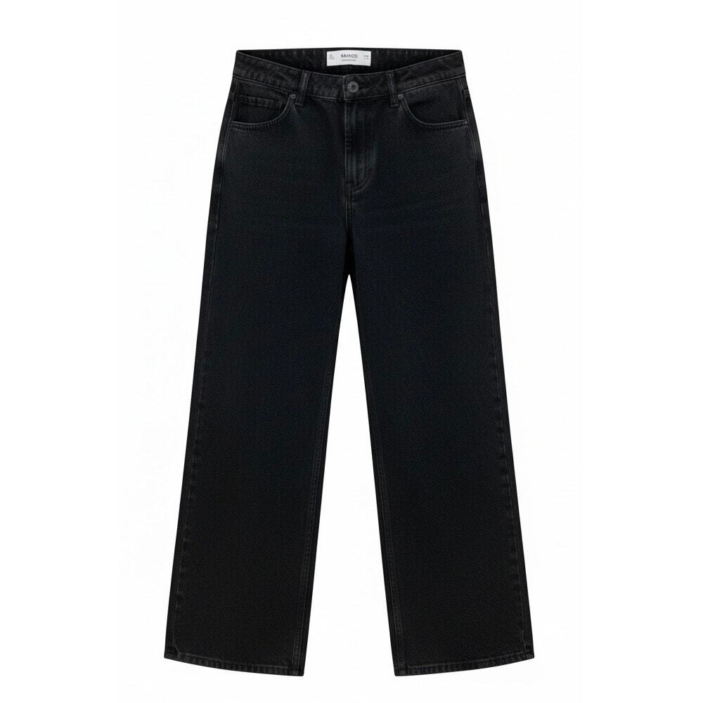 Hollister Low-Rise Baggy Jeans size 31R black‎